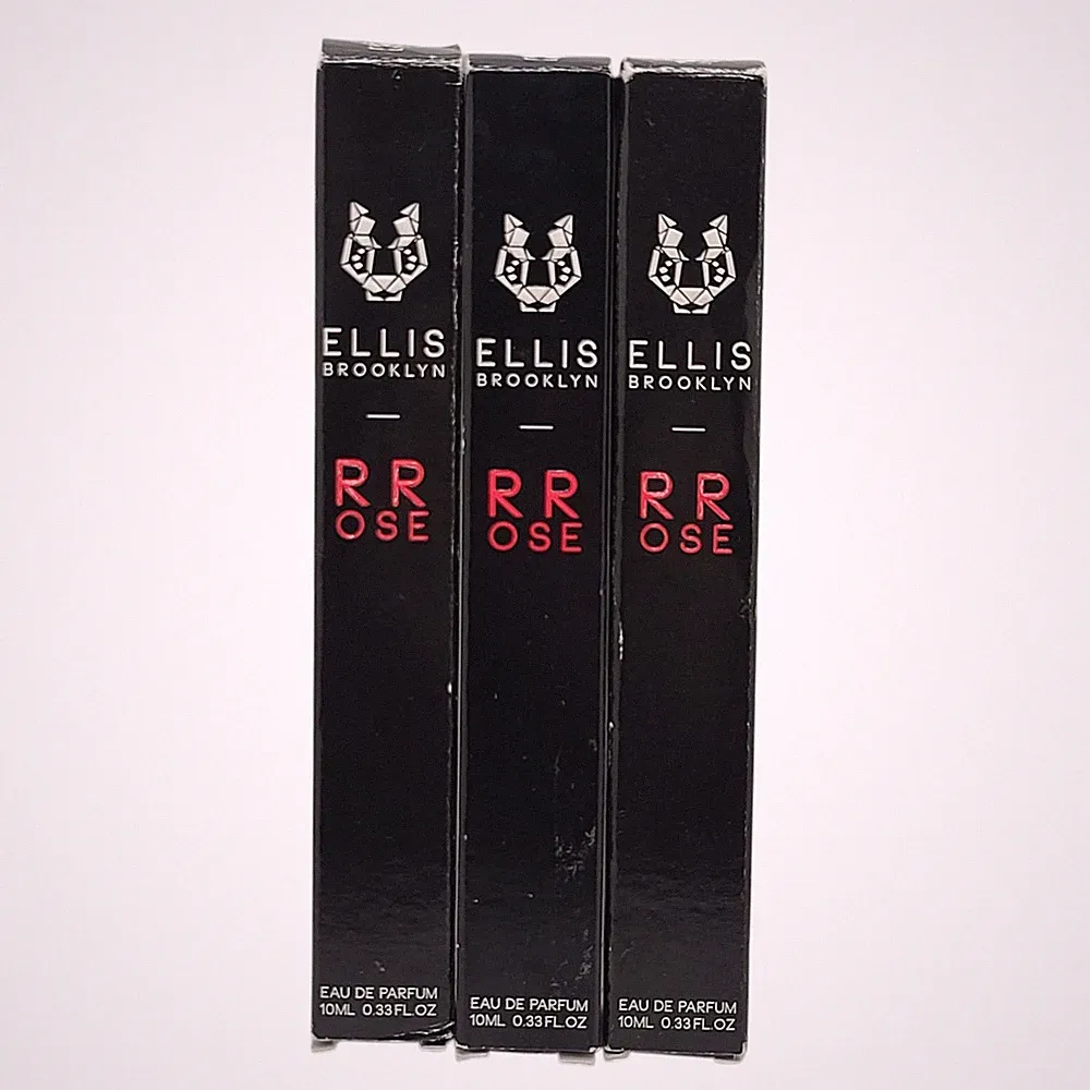 3 Pack, Ellis Brooklyn Rose Travel Eau de Parfum Spray 0.33 fl oz