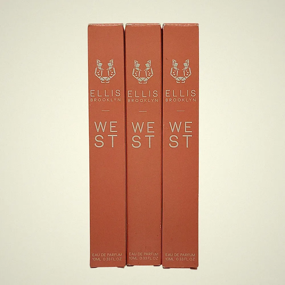 3 Pack, Ellis Brooklyn West Travel Eau de Parfum Spray 0.33 fl oz