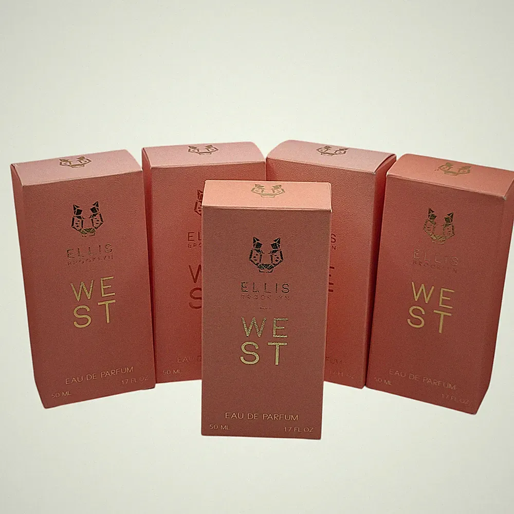 5 Pack, Ellis Brooklyn West Eau de Parfum 50ml 1.7 fl oz