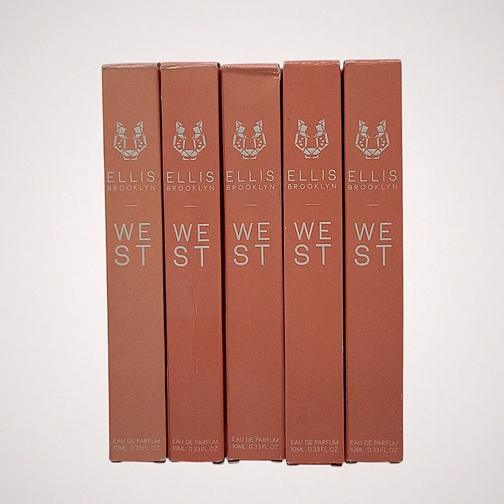 5 Pack, Ellis Brooklyn West Travel Eau de Parfum Spray 0.33 fl oz