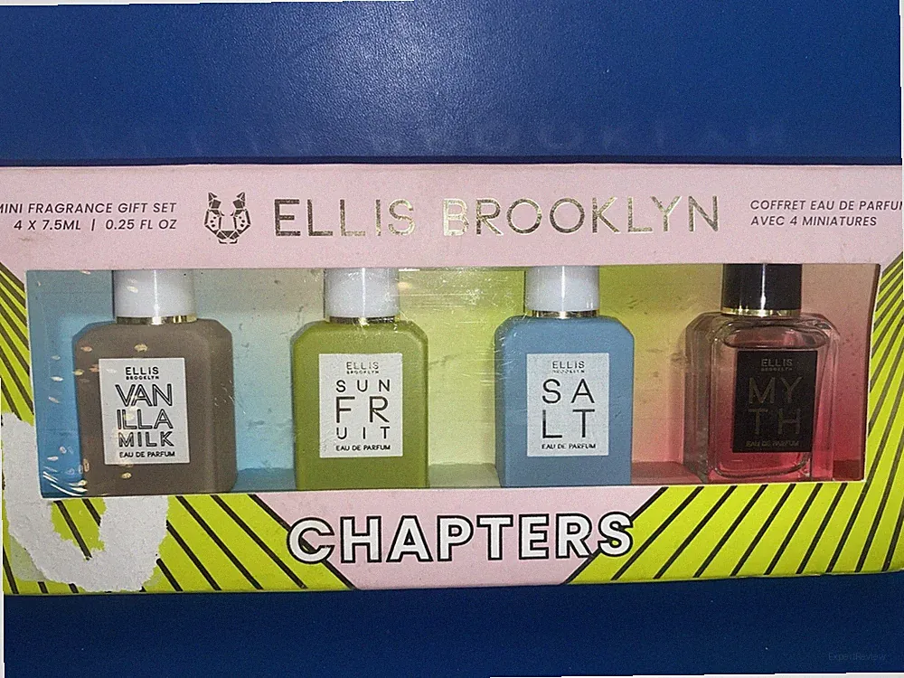 Ellis Brooklyn Chapters Mini Fragrance Gift Set Coffret 4x7.5ml /.25oz