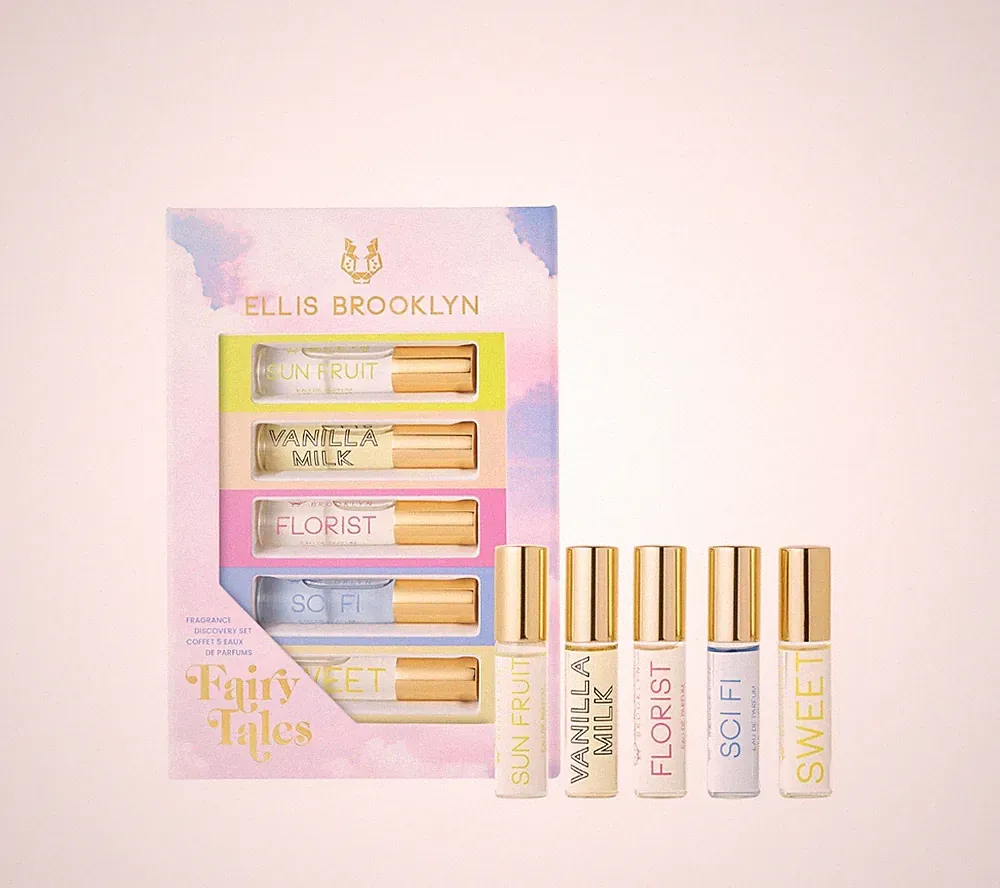 Ellis Brooklyn FAIRY TALES Fragrance Rollerball Gift Set, Free Shipping (5 pcs)