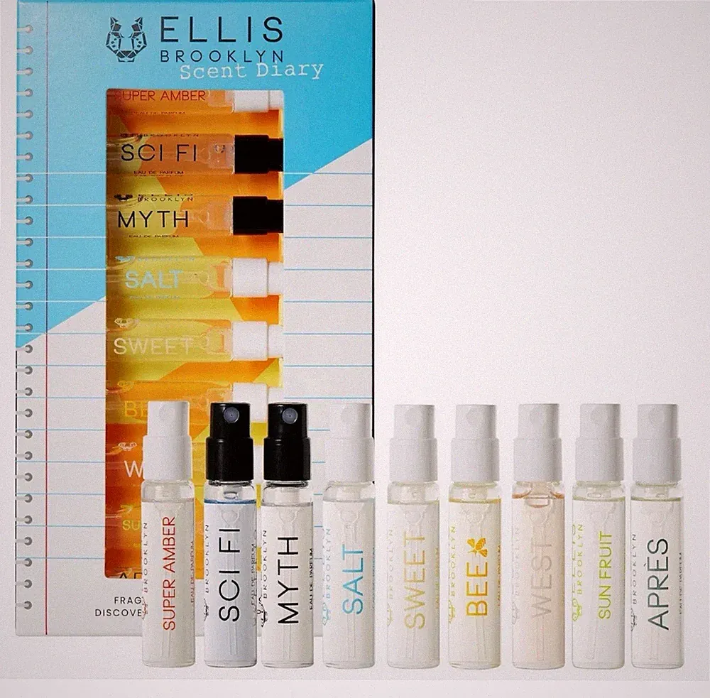 Ellis Brooklyn Scent Diary Fragrance Discovery Set Eau De Parfum 9pcs NEW Sealed