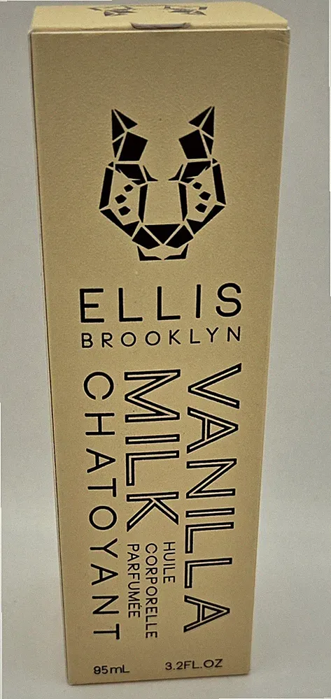 ELLIS BROOKLYN Vanilla Milk Scented Body Oil. 3.2 fl. oz./95 mL. NIB.