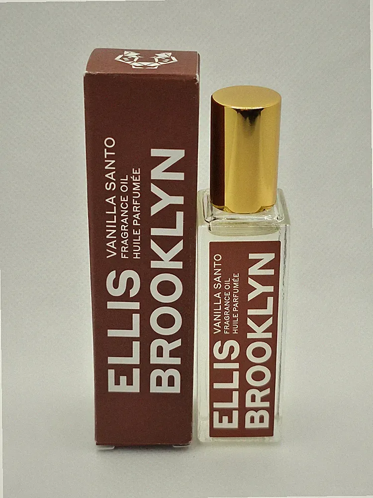 Ellis Brooklyn Vanilla Santo fragrance oil roll on 0.51oz, New in box