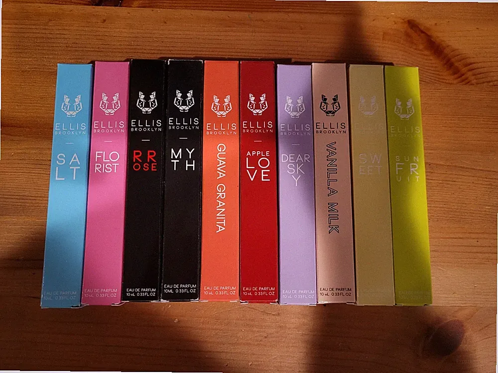 NWB Ellis Brooklyn Travel Size Eau de Parfum 10 Pack